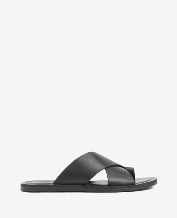 Ideal Leather Slide Sandal
