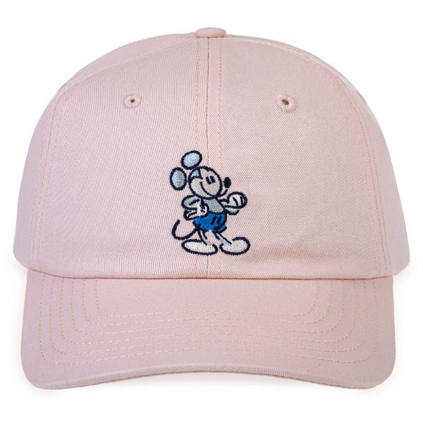 Mickey Mouse Genuine Mousewear Baseball Cap for Adults – Pink | shopDisney