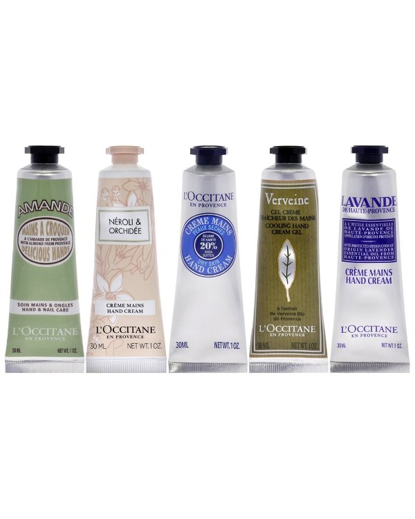 L’OCCITANE Women's En Provence 5pc Hand Cream Collection
