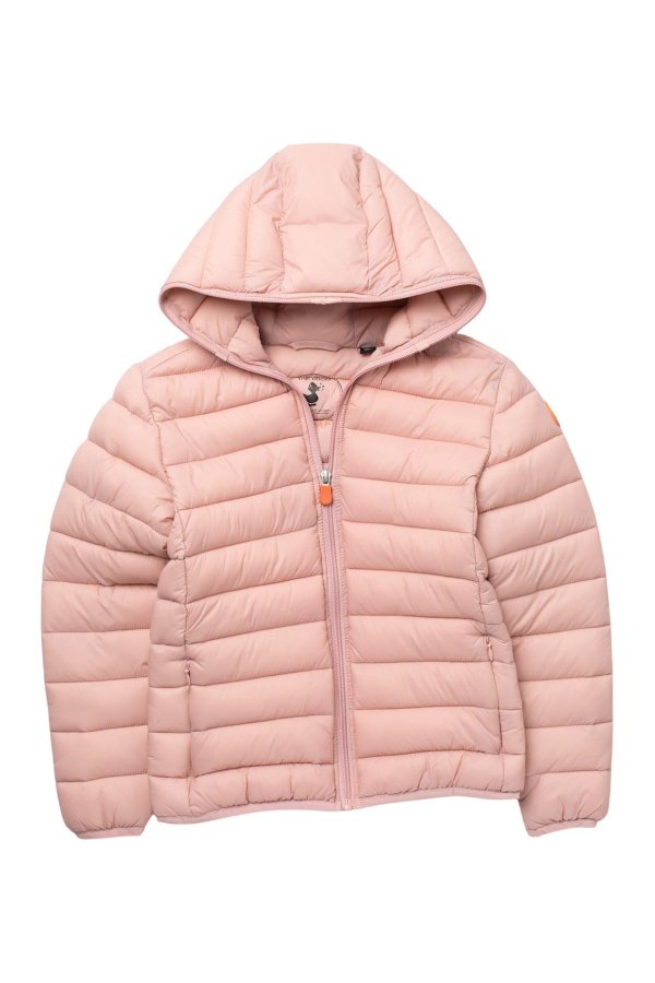 Hooded Packable Puffer Jacket(Big Girls)