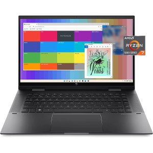 HP ENVY x360 2-in-1 Laptop (R7 5825U, 8GB, 512GB)