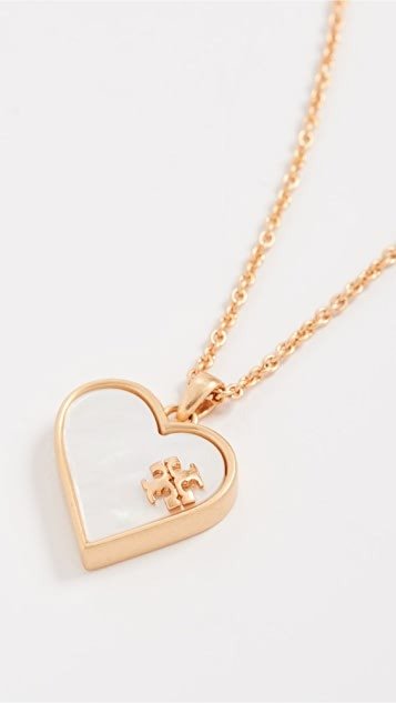 Heart Semi Precious Pendant Necklace