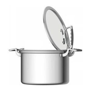 Dealmoon Exclusive: CookCraft by Candace Stock Pot with Glass Latch Lid (8 Quart)