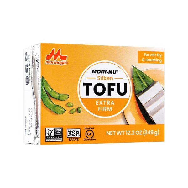 MORINAGA Mori-Nu No Preservatives Silken Tofu Extra Firm 349g