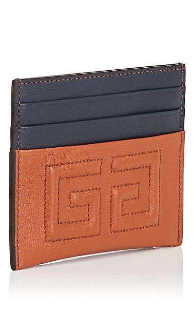 Emblem Leather Card Case