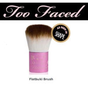 Too Faced：订单满$50，免费送 Flatbuki化妆刷+免运费