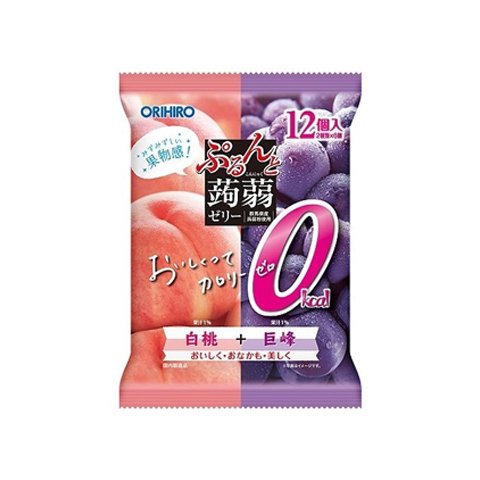 【2%返点】ORIHIRO 蒟蒻果冻白桃+巨峰葡萄