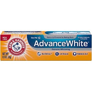 Arm & Hammer Advance White Extreme Whitening Baking Soda and Peroxide Toothpaste, 0.9 Ounce