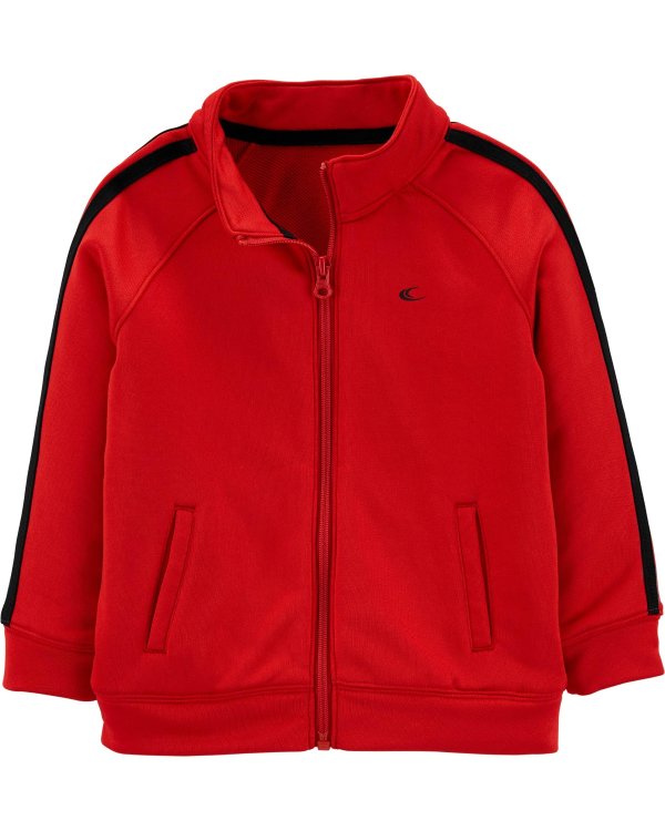 Zip-Up French Terry Jacket
