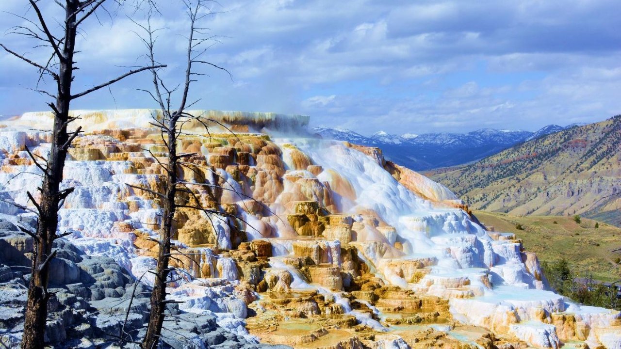 Yellowstone黄石国家公园（下）- 水石氤氲的春日恋歌