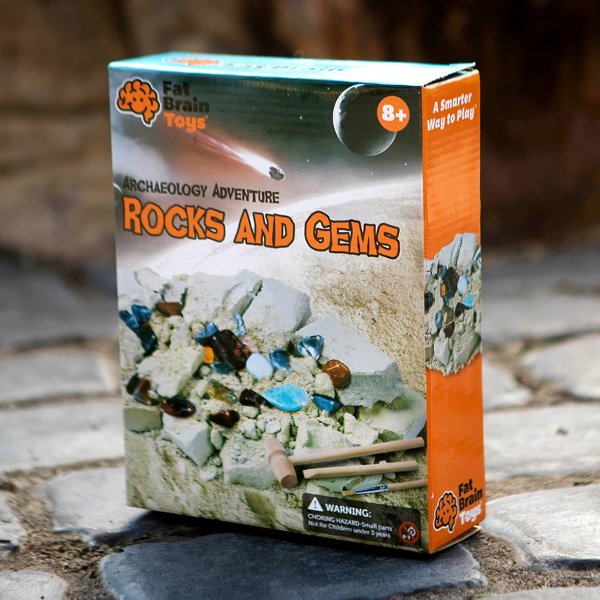 Archaeology Adventure: Rocks and Gems - Best for Ages 8 to 10