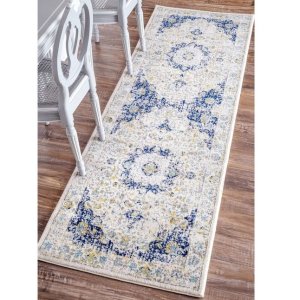 Doylestown 蓝色地毯 多种尺寸 0.54平米只要$18.99