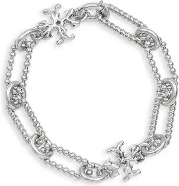 Roxanne Double-T Rope Chain Bracelet