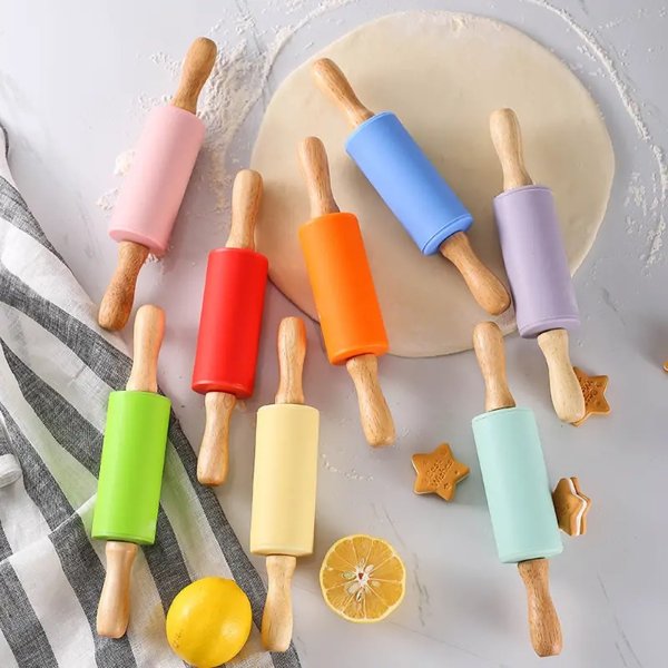 Small Silicone Rolling Pin | Free Shipping For New Users | Temu