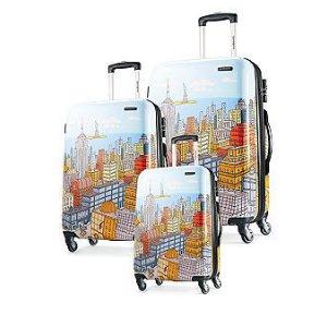 几乎史低还无税！Samsonite新秀丽 NYC Cityscapes纽约风情系列行李箱3件套