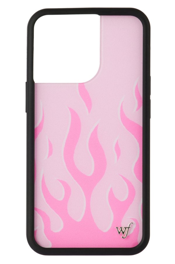 Pink Flames iPhone 13 Pro 手机壳
