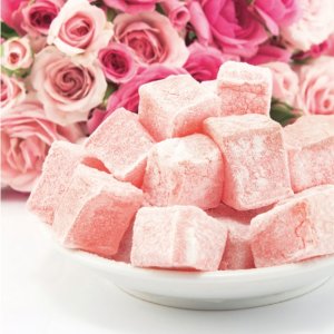 Marmara Authentic Turkish Delight with Rose /Sweet Confectionery Gourmet Gift Box Candy Dessert