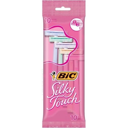 Silky Touch Women's 2 Blade Disposable Razor, 10-Pack, Assorted Colors - Walmart.com