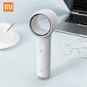 Xiaomi Weiyuan MiNi Handheld Bladeless Fan Safety Strong Wind Low Noise Portable Handheld Leafless Fans