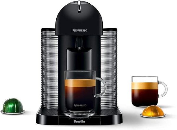 Vertuo Coffee and Espresso Machine by Breville, Matte Black