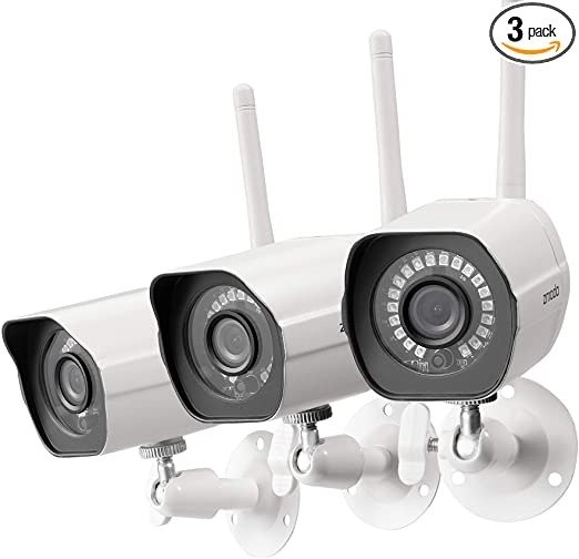 Outdoor Camera Wireless, 1080p Security Camera Wireless, 3 Pack