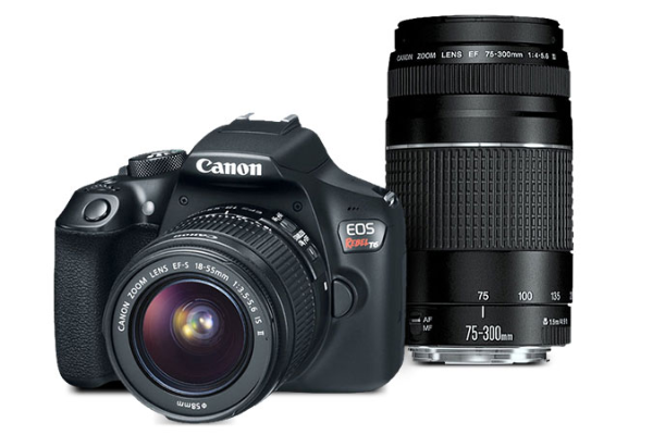 Canon EOS T6 入门单反相机 + 18-55mm 镜头