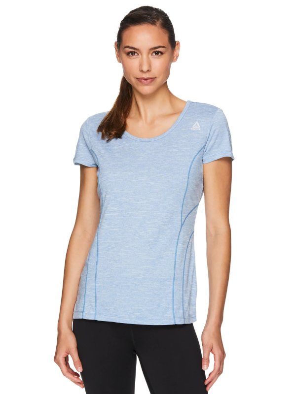Women's Fitted Performance Variegated Heather Jersey T-Shirt