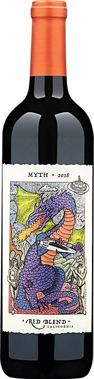 2018 MYTH 黑樱桃+大黄风味红葡萄酒