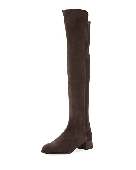 Fifo Suede Stretch Over-the-Knee Boots