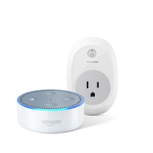 Echo Dot (2nd Generation) - White + TP-Link Smart Plug