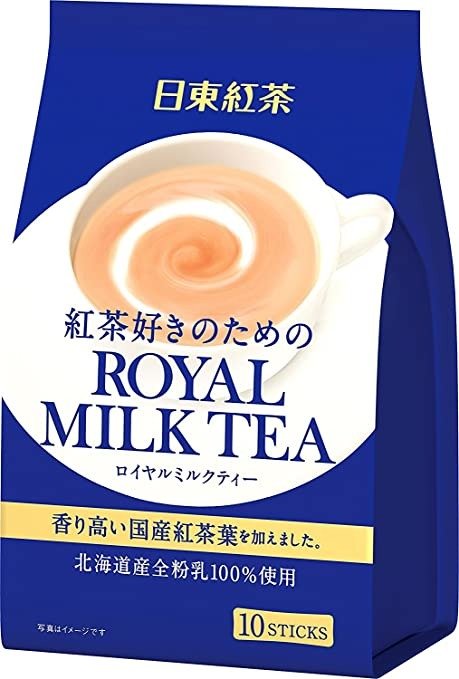 Royal Milk Tea Hot Cold Nitto Kocha 10 Pouch Pack