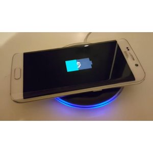 Samsung Wireless Charging Pad with 2A Wall Charger & Micro USB Cable