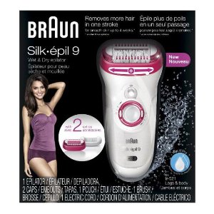 Braun Silk-Epil Wet and Dry Cordless Epilator
