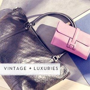 Vintage Louis Vuitton, Gucci & More Designer Handbags On Sale @ Rue La La