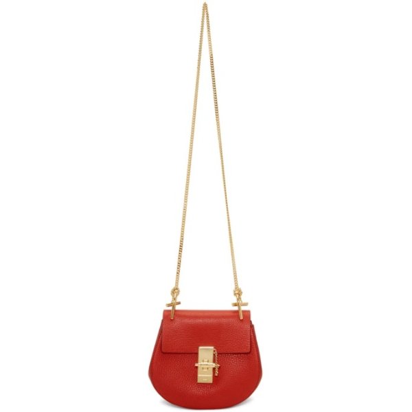 - Red Mini Drew Bag