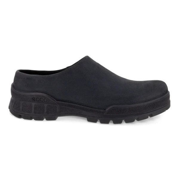 track 25 womens leather moc toe clog shoes