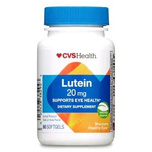 Natural Lutein 20 mg Softgels