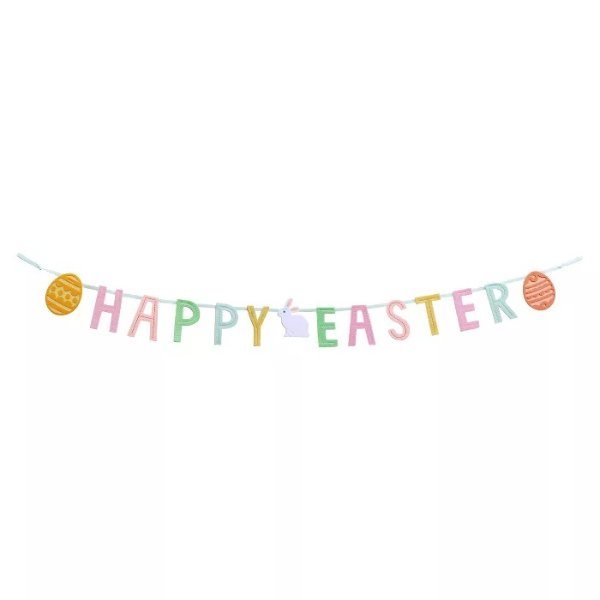 Happy Easter 拉花装饰