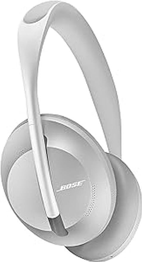 Noise Cancelling Wireless Bluetooth Headphones 700, with Alexa Voice Control, Silver