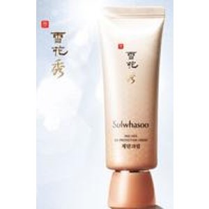 with any order + Free shipping @sulwhasoo