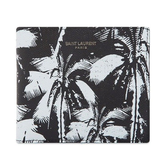 Multicolor East / West Palm Tree Bi-fold Wallet