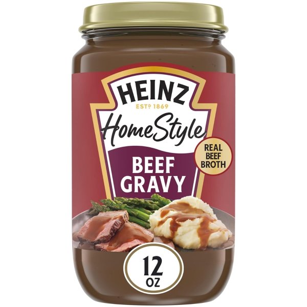 Homestyle Savory Beef Gravy (12 oz Jar)