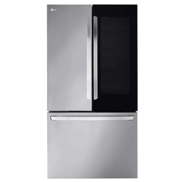 27 cu. ft. Smart InstaView Counter-Depth Max French Door Refrigerator