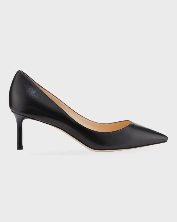Romy 60mm Leather Pumps