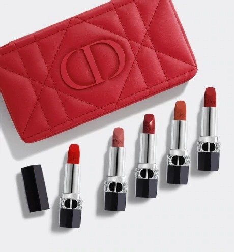 Rouge Dior Refillable lipstick collection - couture color & floral lip care - long wear