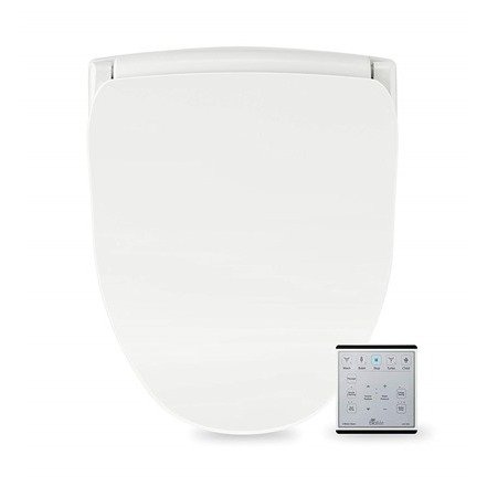 Slim TWO Bidet Smart Toilet Seat with Night Light and Stainless Nozzle (Elongated or Round)