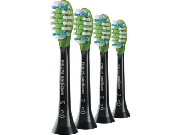 Philips Sonicare Premium White Replacement Toothbrush Heads, HX9064/95, Smart Recognition, Black 4-pk $28.98 After Promo Code: NEFPCD25