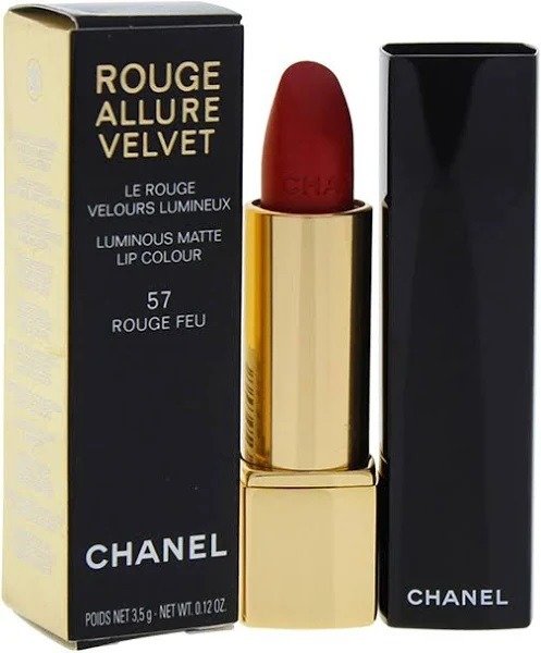 unineed.com Chanel - Rouge Allure Velvet Luminous Matte Lip Colour #57 Rouge  Feu (3.5g) $65.32