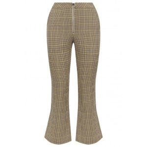 Check Kickflare Trousers