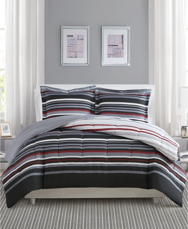 Hillcrest 2-Pc. Twin Comforter Mini Set, Created For Macy's
